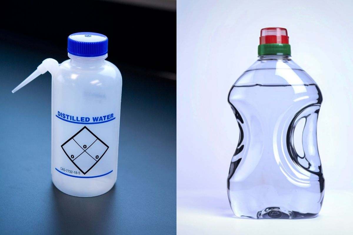 Mix ingredienti per pulizia schermo tv