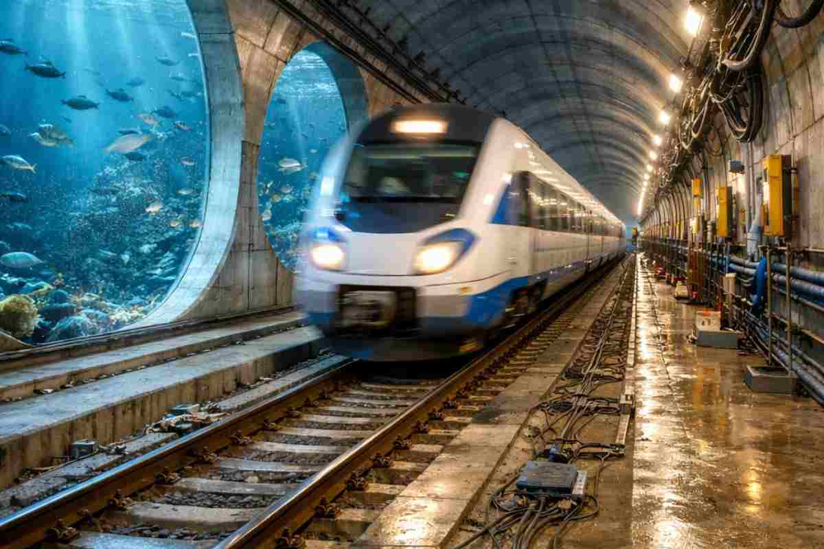 La nuova struttura sotto al mare