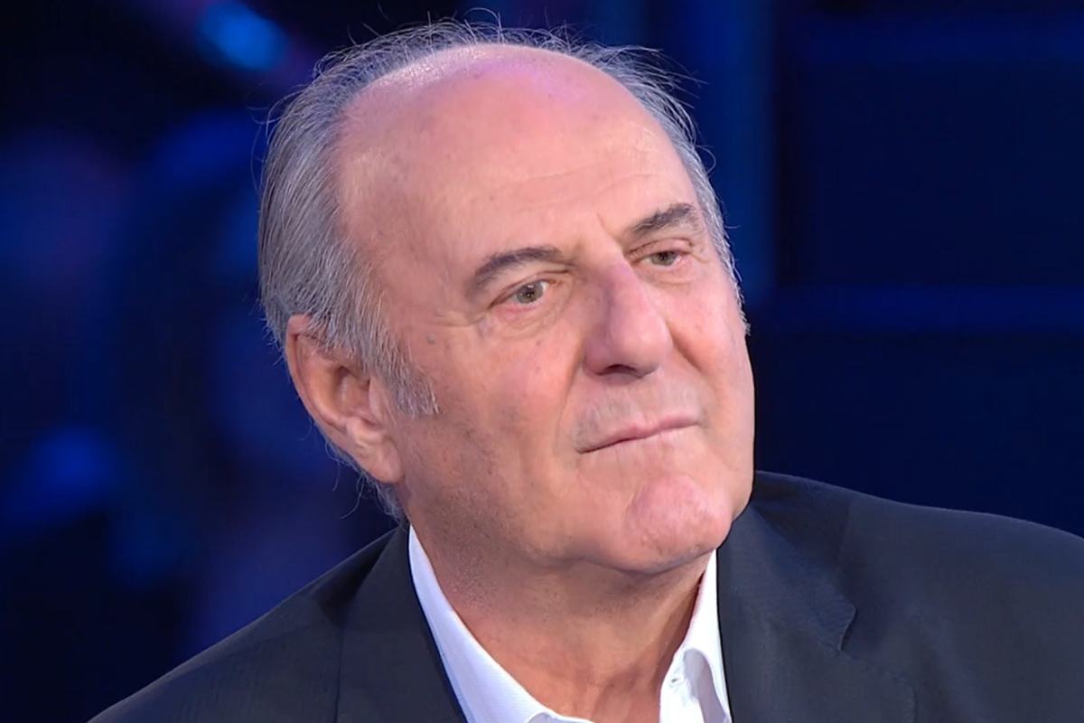 Gerry Scotti racconta l'incidente prima di andare in onda