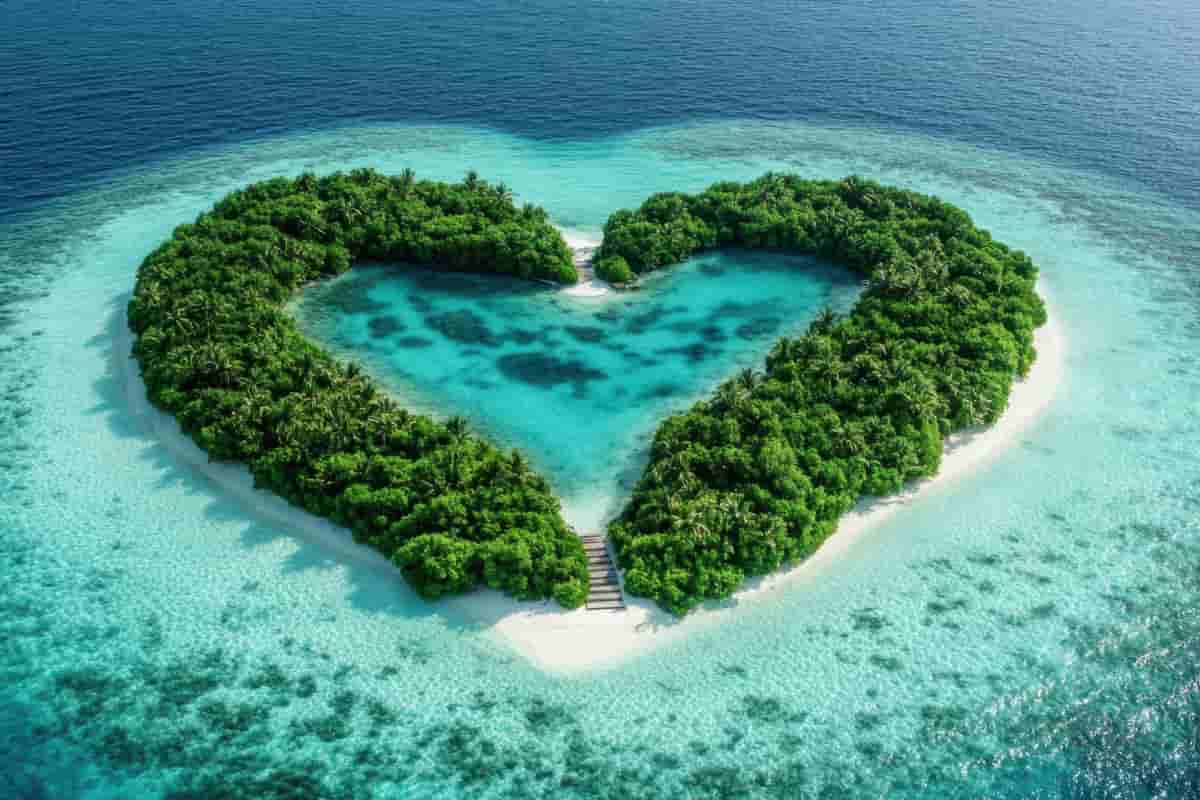 dove si trova l'isola a forma di cuore
