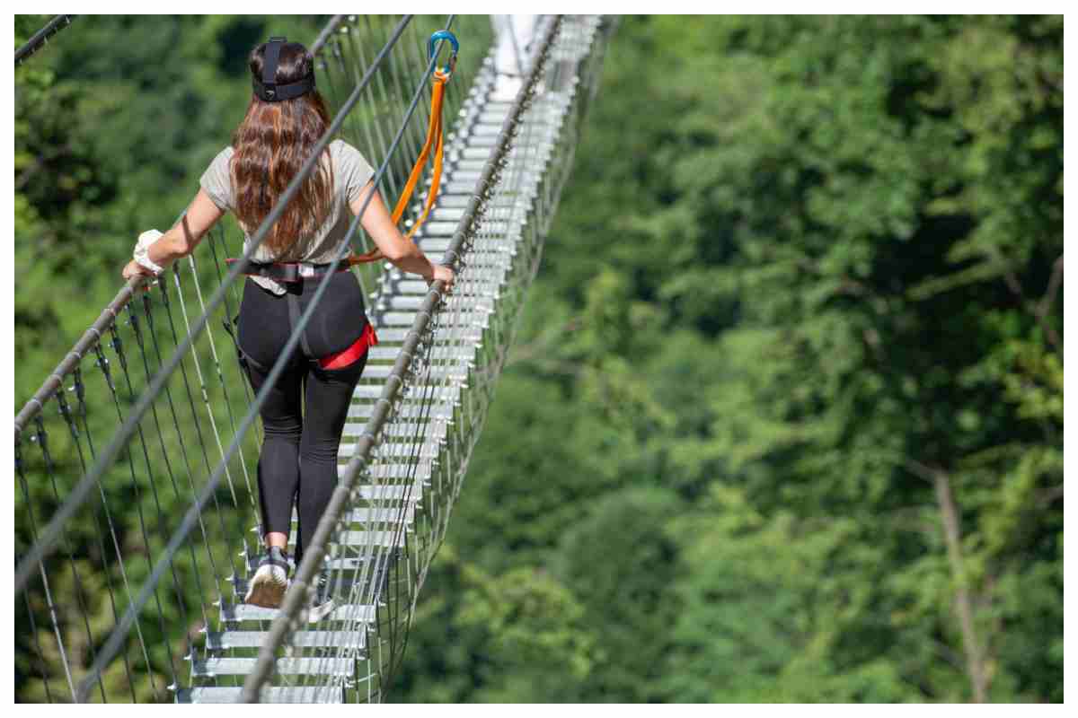 Ponte tibetano in Italia