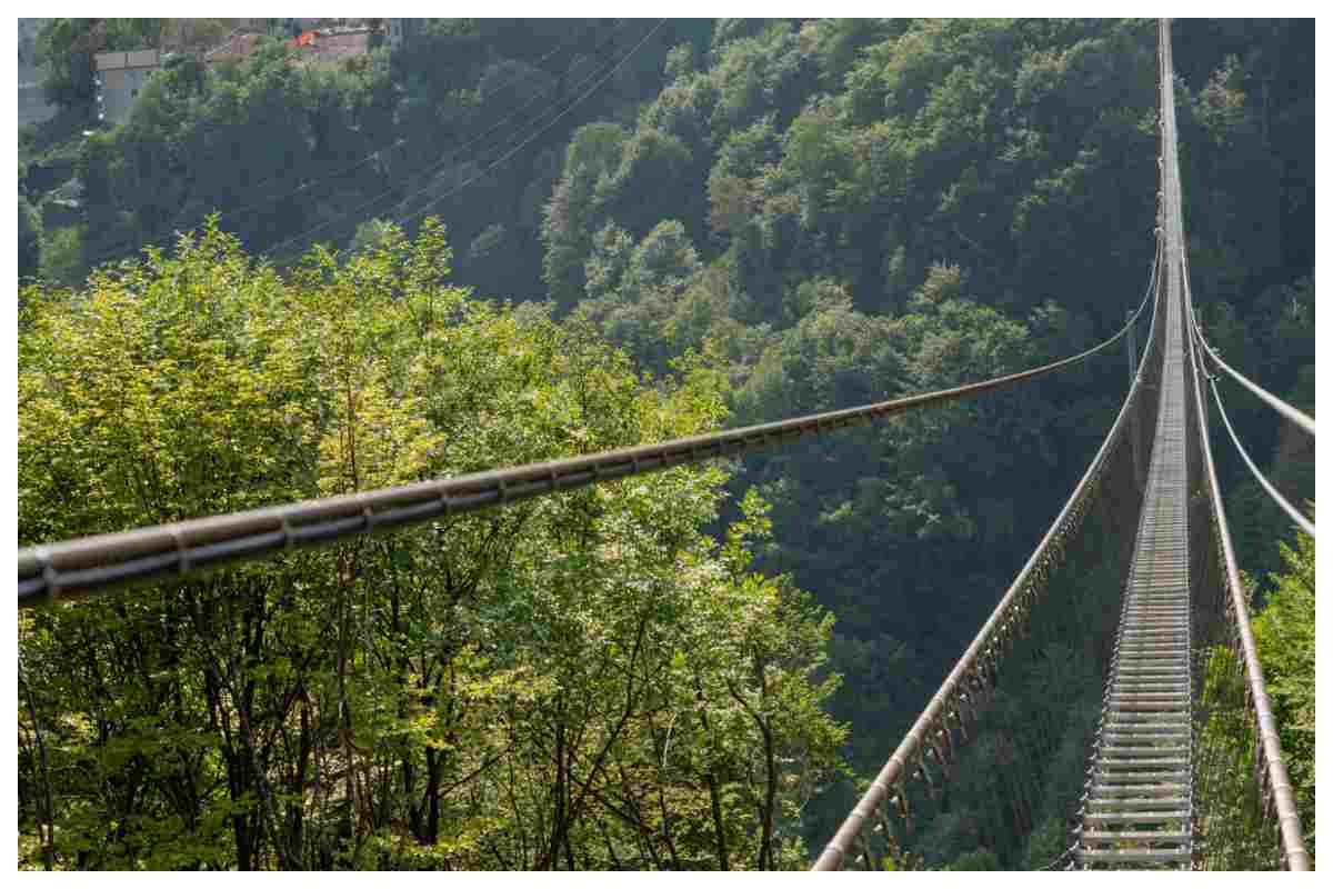 Ponte tibetano in Italia